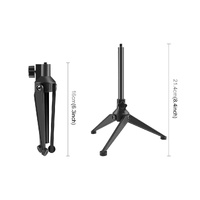 Adjustable Desktop Tripod Selfie Stick Holder - Compact thumbnail