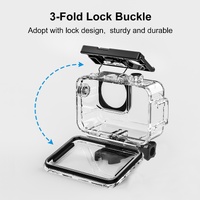 Waterproof Diving Case for Dji Action 3 / 4 - 40m Depth thumbnail