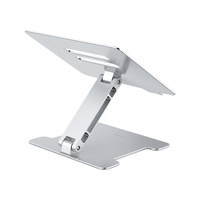 Adjustable Folding Laptop Stand - Aluminum Alloy thumbnail