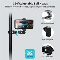 Aluminum Handlebar Magic Arm Rod Mount with Crab Clamp thumbnail