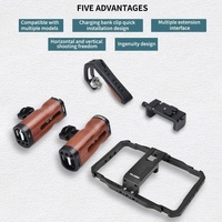 Smartphone Video Rig With Stabilizer Handles For Vlogging And Live Broadcast thumbnail