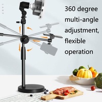700w Mushroom Lamp & Stand for Mobile Phone Photography thumbnail
