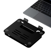 Double-layer Aluminum Alloy Folding Stand for Notebooks and Tablets thumbnail