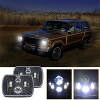 7 Inch 5X7 / 7X6 H4 Dc 9V - 30V 3500Lm 35W Car Square Shape Led Headlight Lamps For Jeep Wrangler thumbnail