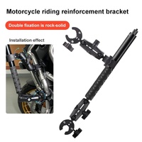 Universal Dual-head Motorcycle Handlebar Mount Holder thumbnail