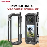 Extended Metal Cage for Insta360 X3 Camera thumbnail