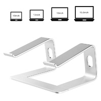 Portable Aluminum Laptop Stand - Cooling Accessory thumbnail