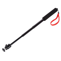 360 Degree Selfie Stick for Gopro Cellphone & Compact Cameras - 210mm to 525mm Length thumbnail