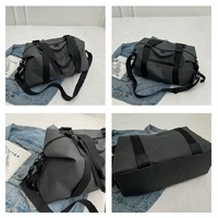Travel-ready Waterproof Sports Bag for Fitness - Black thumbnail