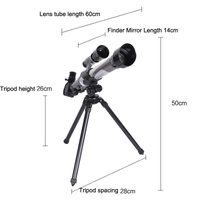 20x-40x Hd Astronomical Telescope with Multi-eyepiece - Show Model thumbnail