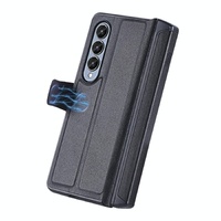 Foldable Magnetic Phone Case with Pen Holder for Samsung Galaxy z Fold 4 - Portable and Practical thumbnail