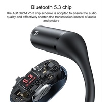 Black Open Wireless Bluetooth Earphones - Ysp18 Ows thumbnail