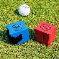 Improve Golf Posture with Putter Wrist Fixer Set - Red thumbnail