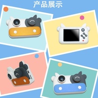 Mini Cartoon Digital Camera for Kids with Wifi - Red thumbnail