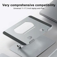 Upgrade your Workspace with Lenovo Thinkplus Laptop Holder - Silver thumbnail