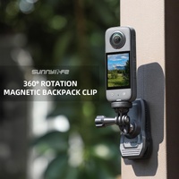 360 Degree Swivel Backpack Clip for Magnetic Action Camera Mount thumbnail