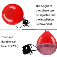 Household Hanging Water Ball For Boxing And Venting - Red thumbnail