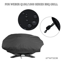 Waterproof Cover for Weber 7100 / Q100 / Q1000 - 67.1x44x32cm - Ideal for Outdoor Camping and Garden thumbnail