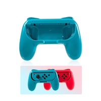 Improved Joy Con Grip for Nintendo Switch - Better Control - Red + Blue thumbnail