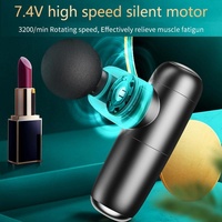 Compact Multi-Gear Fascial Massager For Home Use - Black thumbnail