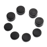 8-piece Silicone Joystick Cap Set for Ps5 / Ps4 - Black thumbnail