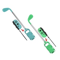 Game-ready Golf Grips by Iplay Hbs - Switch Up your Game - Animal Forest Blue + Animal Forest Green thumbnail