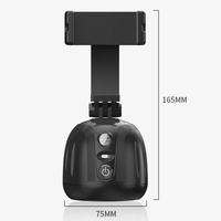 Smart 360 Degree Live Video Recording Desktop Stabilizer - White thumbnail