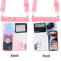 Waterproof Shoulder Messenger Bag For Sundries Phone Compatible - Black thumbnail