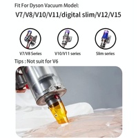 Universal Vacuum Suction Tip Adapter for Dyson Vacs - Yellow thumbnail