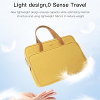 Waterproof Oxford Cloth Laptop Bag - 14 Inch - Yellow thumbnail