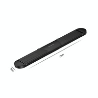 Portable Vertical Laptop Cooling Stand - Desktop Mount - Black thumbnail