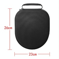 Portable Shockproof Bag for Dyson Air Purification Headset - Black thumbnail