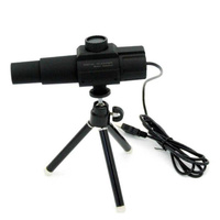 Usb Digital Telescope with Live Streaming and Playback - Black thumbnail