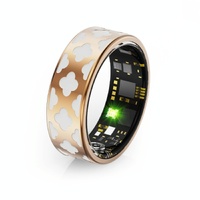 Smart Ring With Heart Rate Blood Oxygen Sleep Monitoring - Rose Gold Size 7 thumbnail