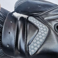 Half Finger Boxing Gloves For Sanda And Free Fighting - Black / Gold thumbnail