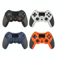 Wireless Bluetooth Game Controller for Ps4 - Rubberized - White thumbnail