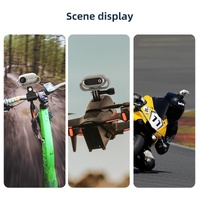 Shock-absorbing Silicone Cover for Insta360 Go 3s Camera - Black - Horizontal Gray thumbnail