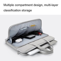 13.3 Inch Waterproof Laptop Bag - Durable and Stylish - Khaki thumbnail