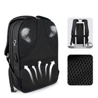 13-15.6 Inch Anti-theft Laptop Backpack in Mysterious Black thumbnail
