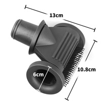 Smooth Flyaway Nozzle for Dyson Hair Dryer - Copper Nickel - Gray thumbnail