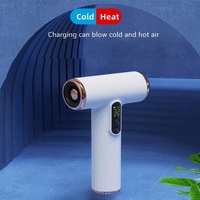 Rechargeable Hair Dryer 3 Speeds Adjustable White thumbnail