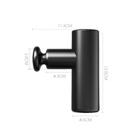 Portable Brushless Muscle Massager - Black thumbnail