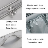 Multifunctional Leather Storage Bag for Dyson Airwrap - Grey thumbnail
