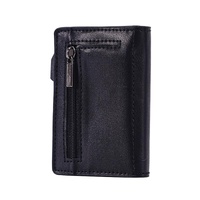 Crazy Horse Rfid Blocking Card Holder - Pu Leather thumbnail