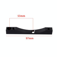 Xiaomi M365 Electric Scooter Disc Brake Adapter - Black thumbnail