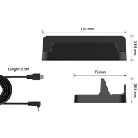 Steam Deck Console Holder + Charging Cable Set 2 Pcs thumbnail