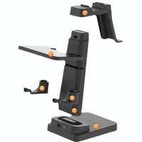 Universal Vr Headset Handle Bracket - Compatible with Pico4 Meta Quest Rift s Htc - Black thumbnail