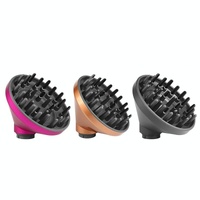 Gold Diffuser Attachment for Dyson Airwrap - Replacement Nozzle - Gray thumbnail