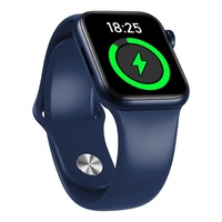 Waterproof Smart Watch With Colour Screen - 1 Inch - Black thumbnail