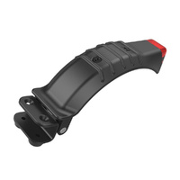 Carbon Fiber Rear Fender with Led Tail Light for Electric Scooters - 5 / 5.5 / 6.5 Inch thumbnail